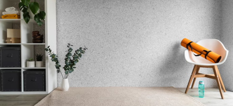 Room with rug inside